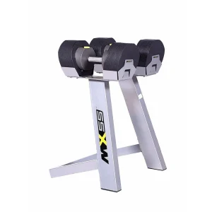 FITR-052 MX SELECT Adjustable Dumbbell Set With Rack | 10-55 Lbs